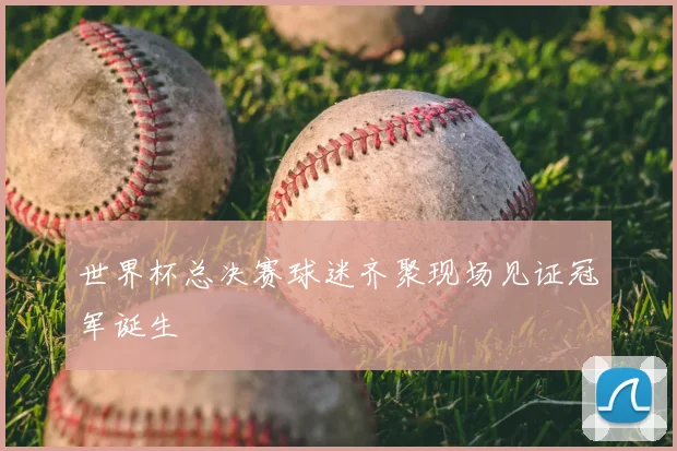 世界杯总决赛球迷齐聚现场见证冠军诞生